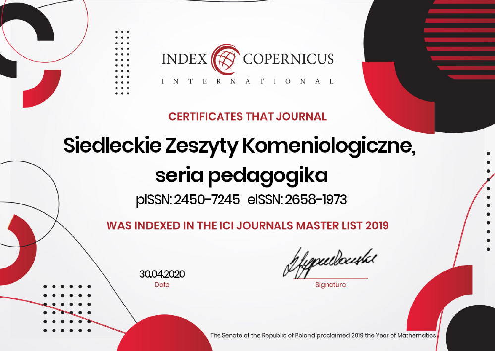 certyfikat copernicus 2019